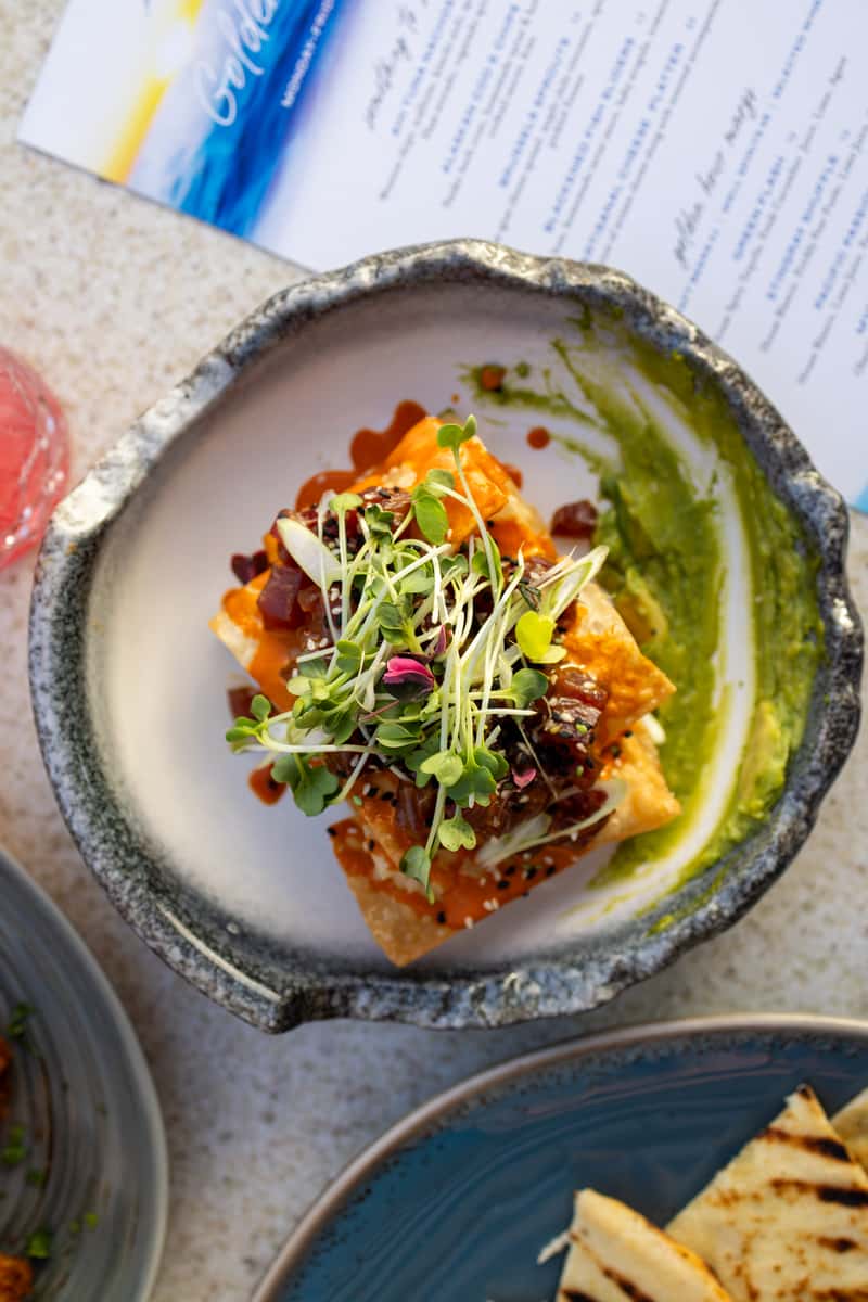 Plate of food