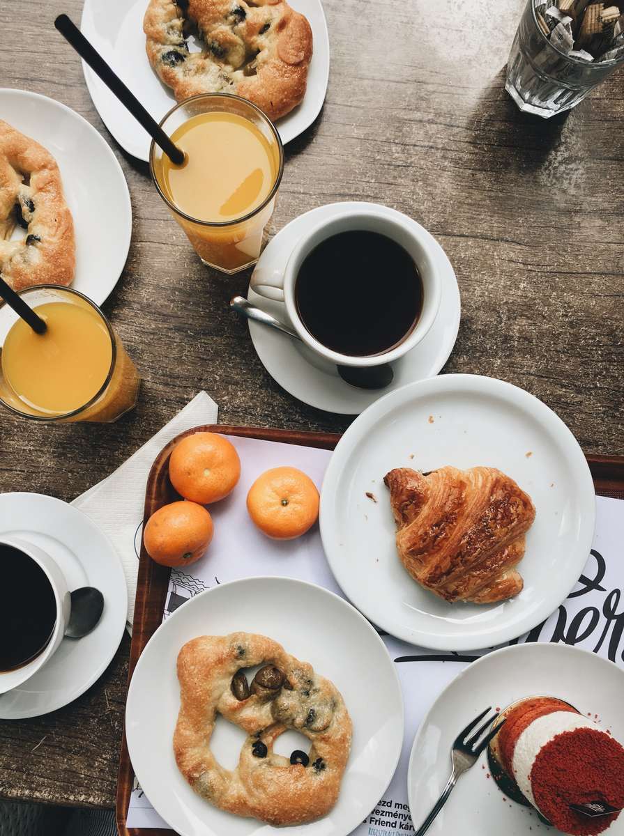 croissant & coffee
