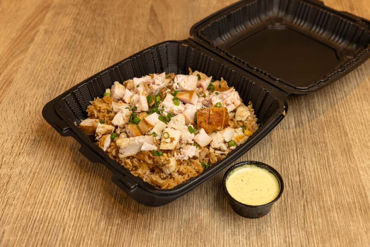 Arroz Chaufa with Chicken