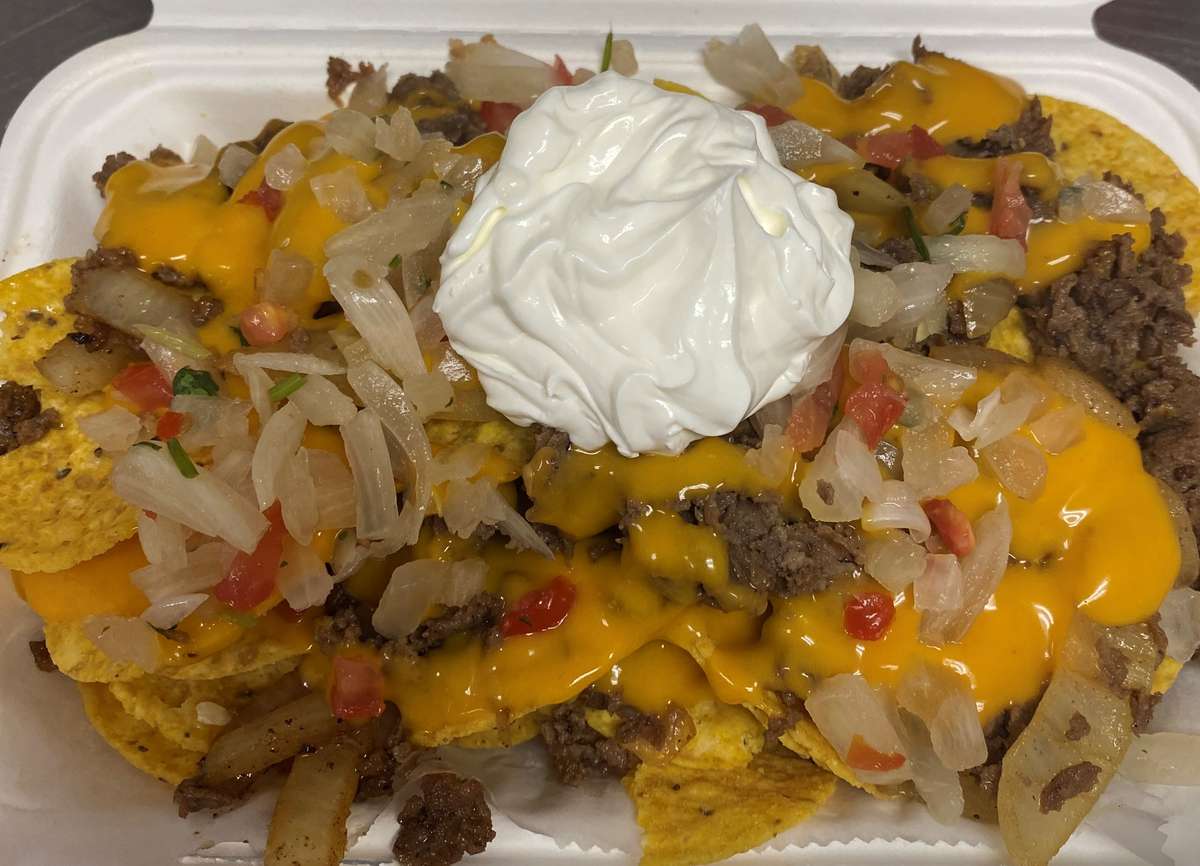 steak nachos