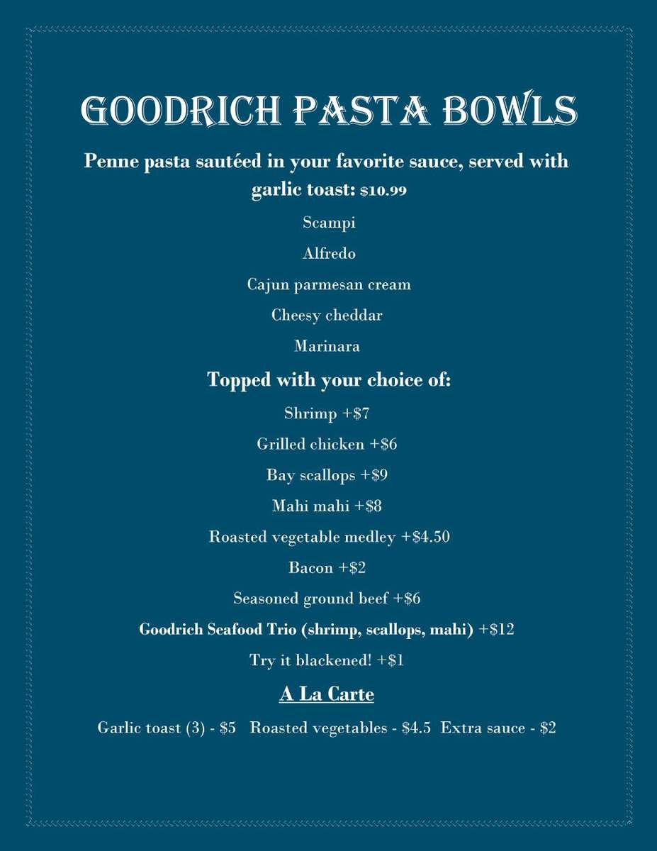 Goodrich Pasta Bowls