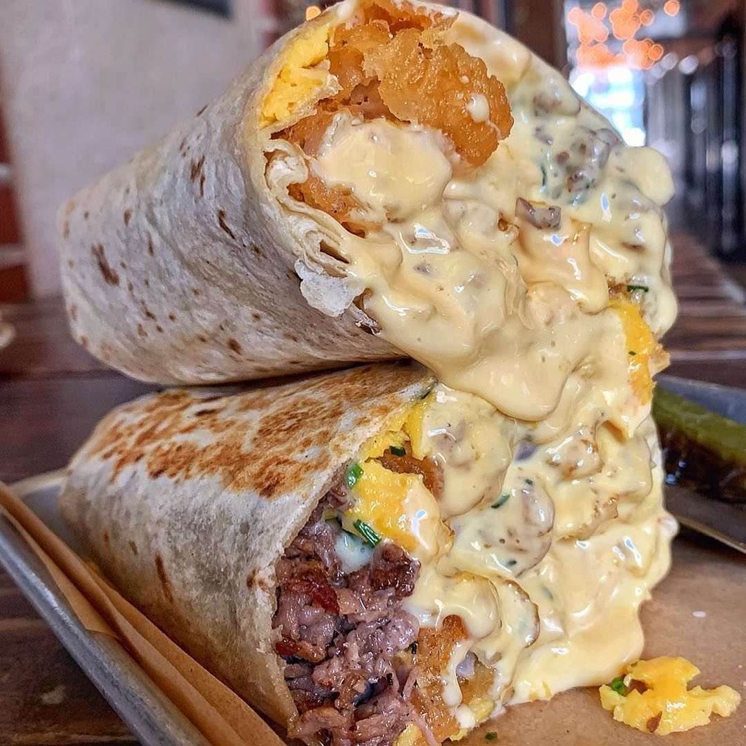 Melty Cheese Burrito