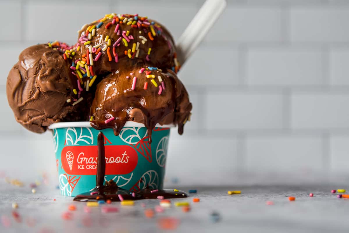 Chocolate ice cream