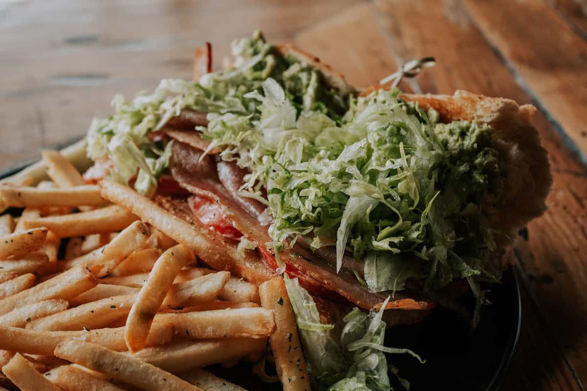 BLT & fries