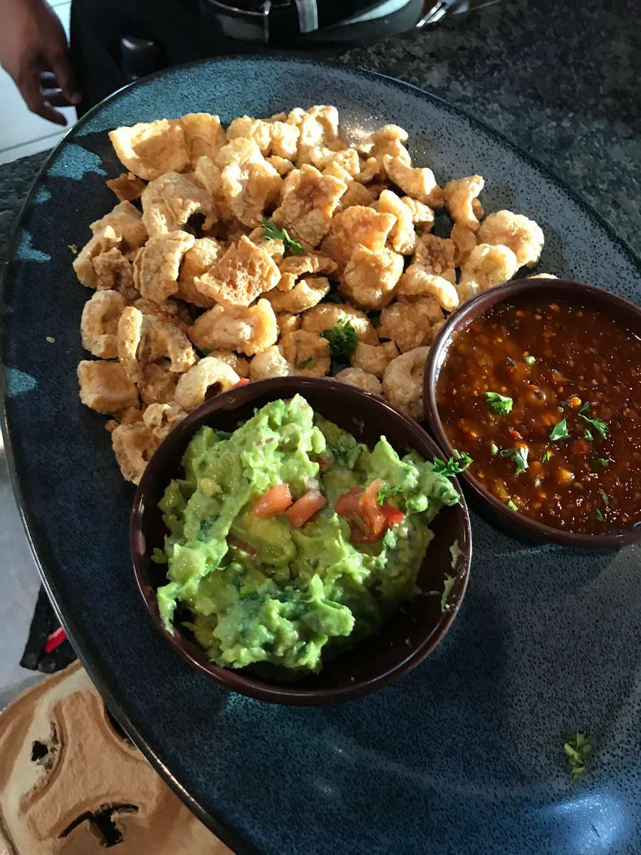 Chicharones Dinner El Sabor Mexican Restaurant In Pittsburgh Pa