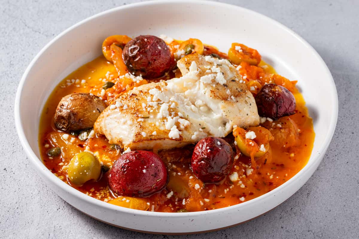 Seafood dish
