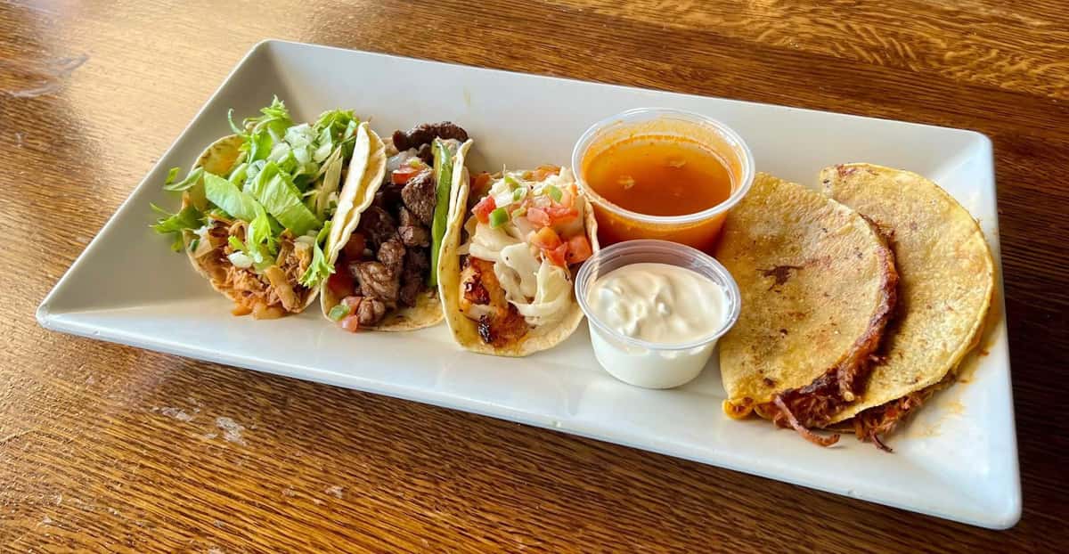 tacos and dips