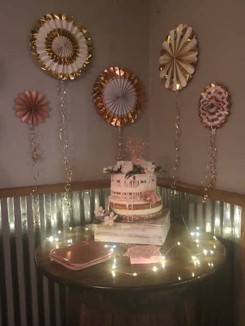 cake table