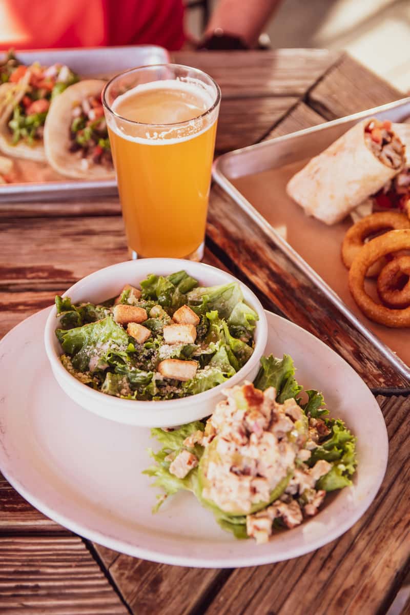 chicken salad plate