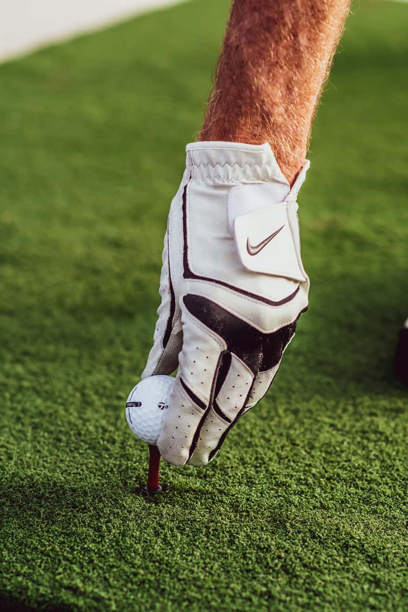 golfing