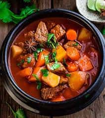 Port braised Beef