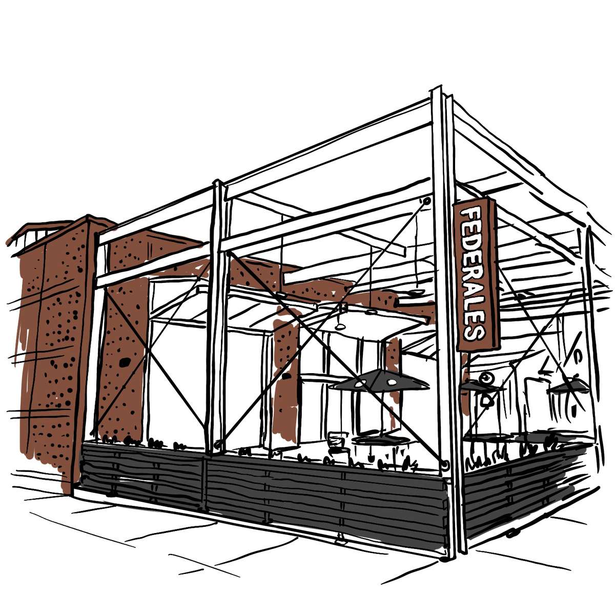 Federales Denver sketch