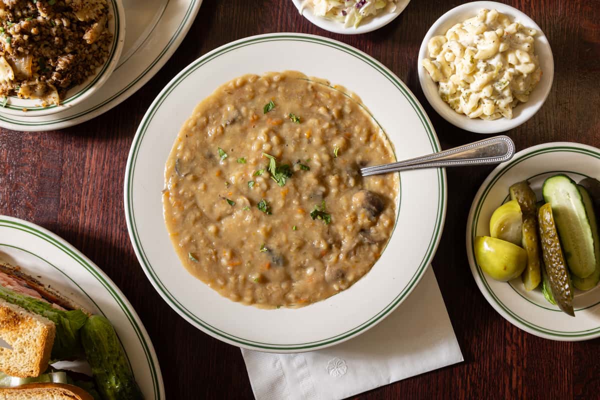 Mushroom Barley Soup