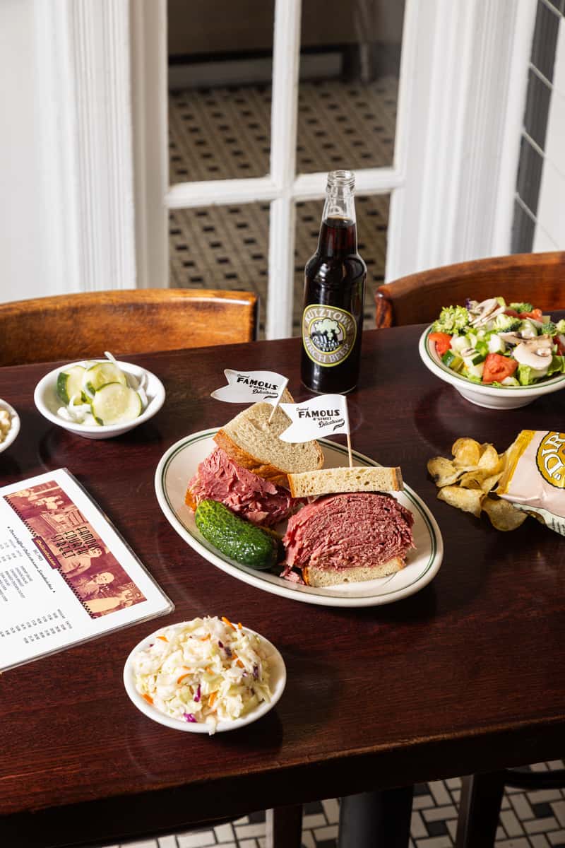 table of food