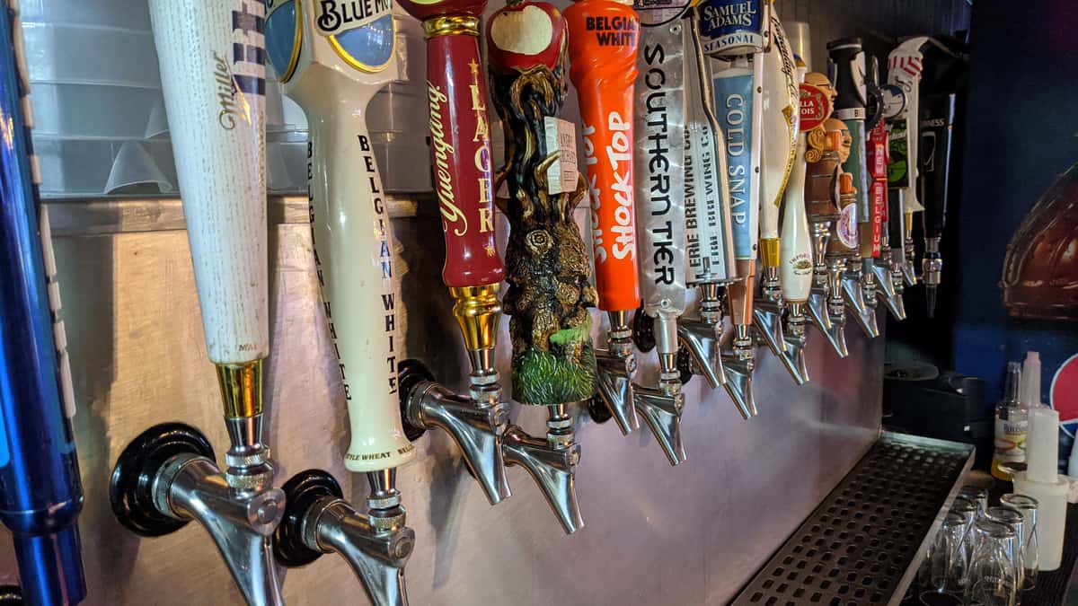 beer on tap