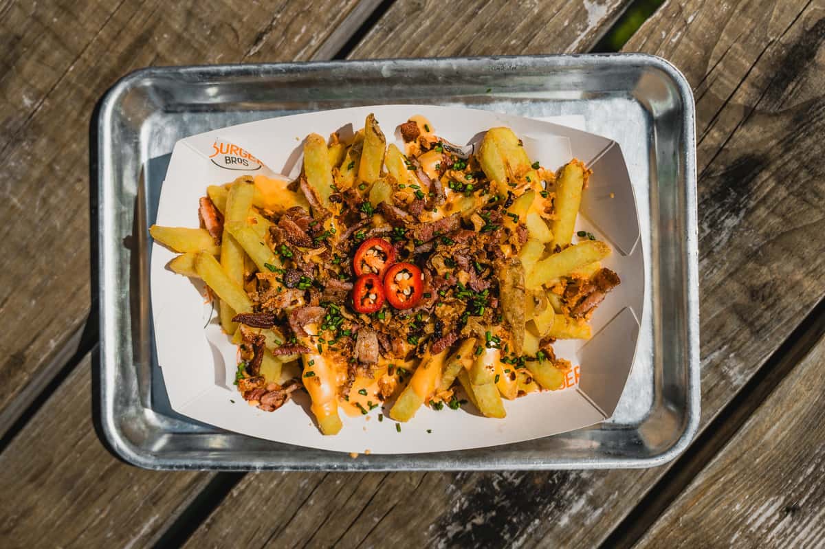 Loaded Cheese & Bacon Fries