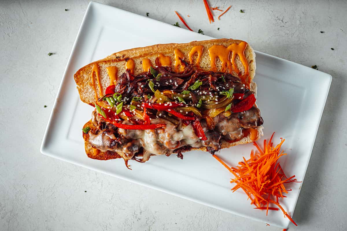 Bulgogi Cheesesteak Sandwich