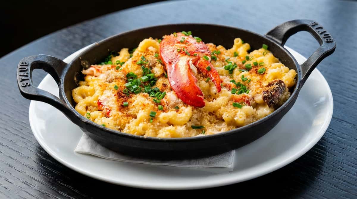 Lobster mac and cheese