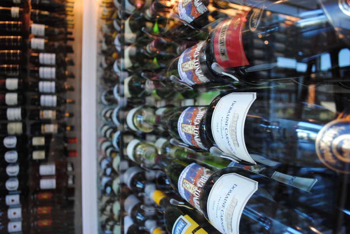Wine wall