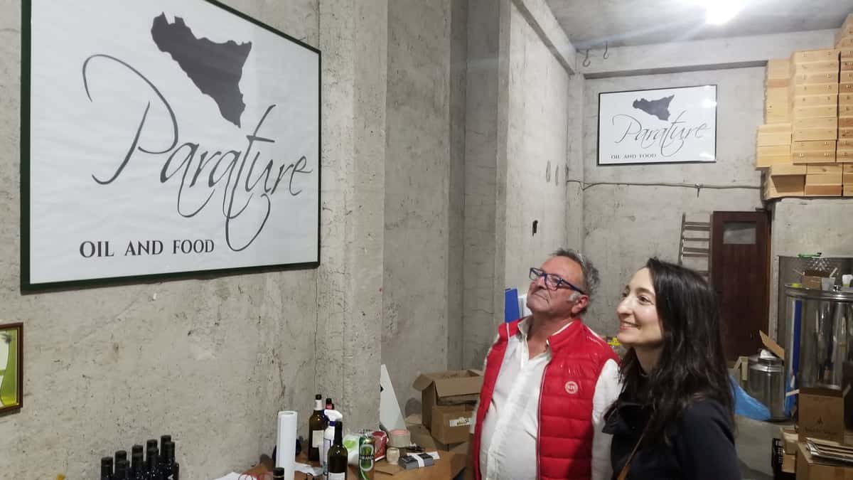In his bottling shop