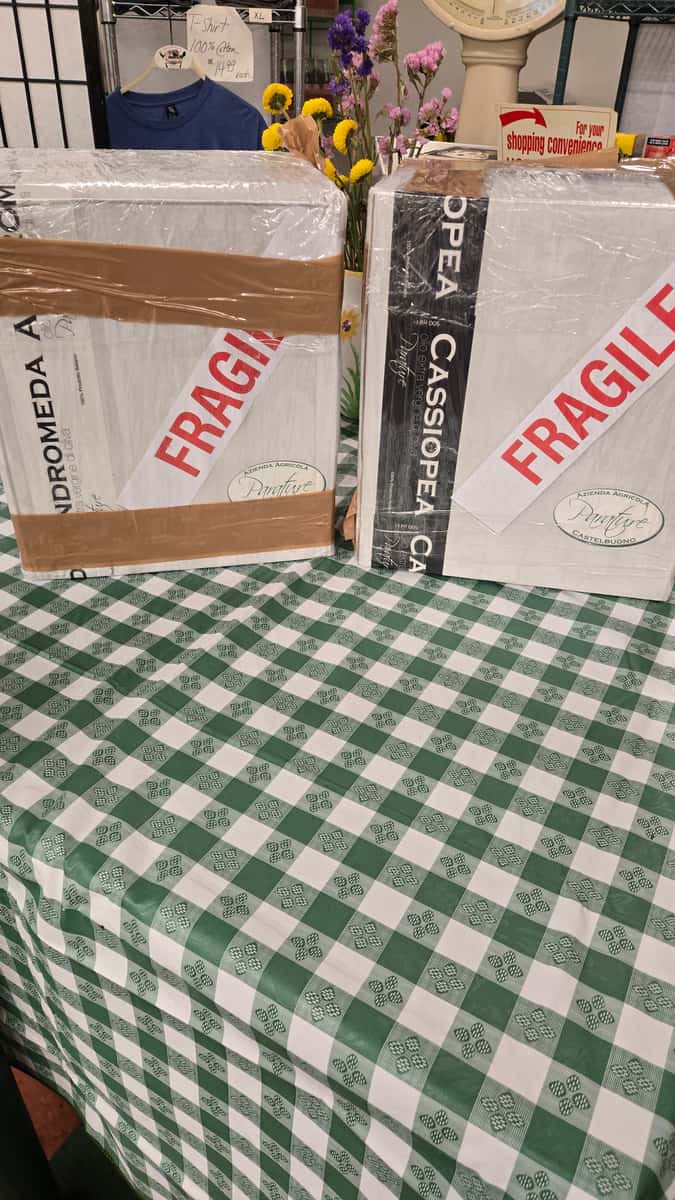 Delivery of Oil at Ciaccia's