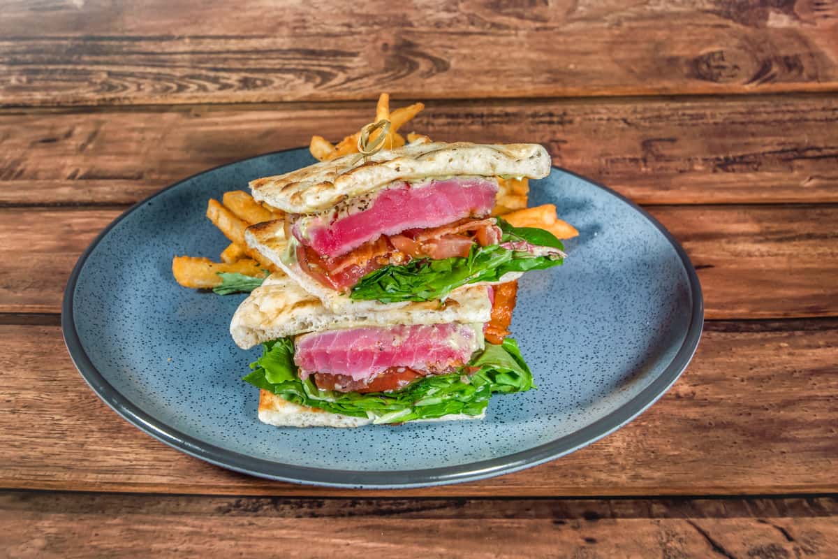 Recipe Seared Tuna Sandwich Ahi Tuna Steak Sandwich (Medium Rare