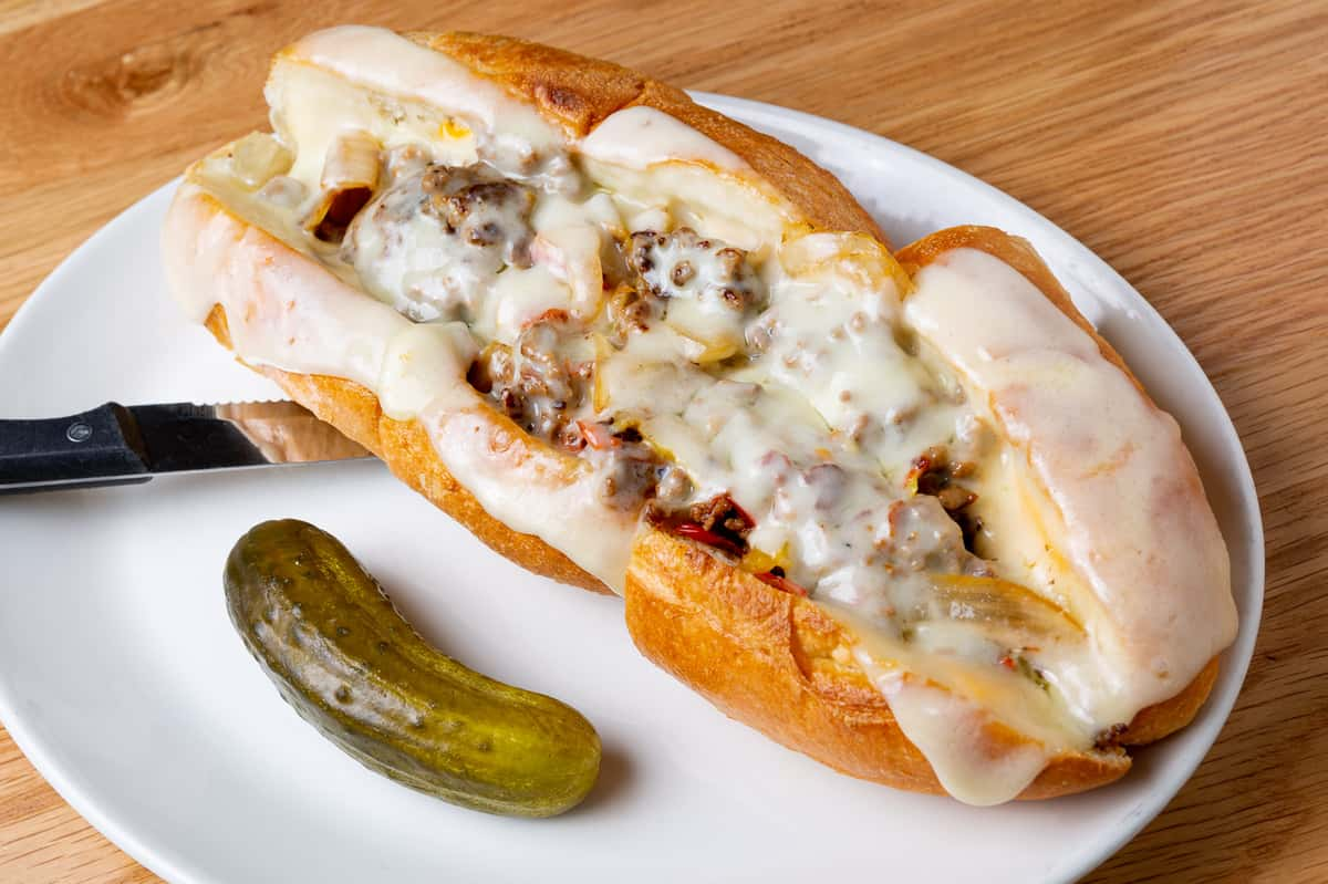 The Philly Special - Philly Cheesesteak Sandwich Plano » The