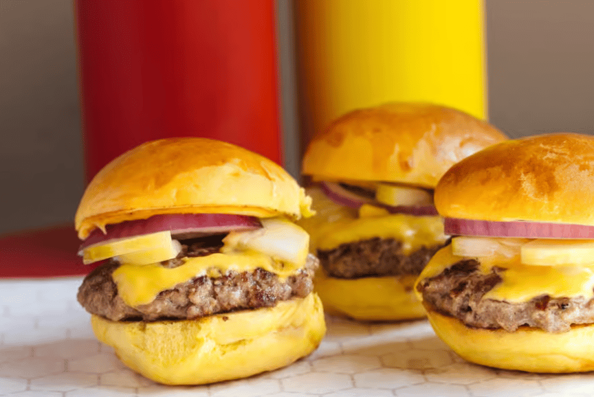 mini burgers