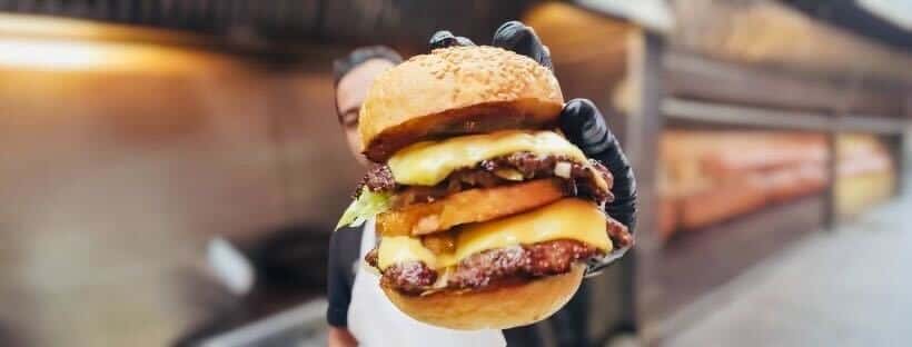 edited burger photo