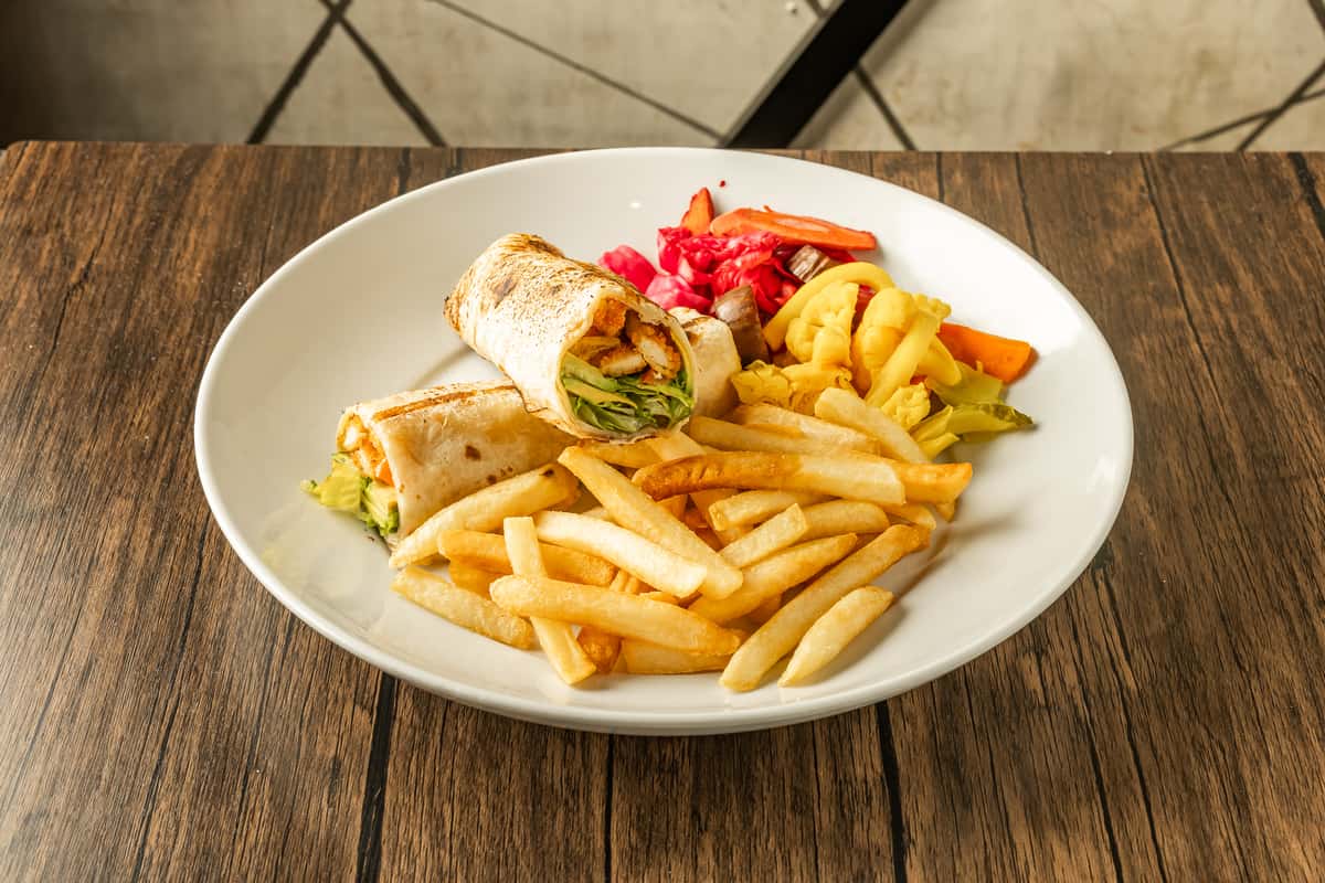 crunchy chucken wrap