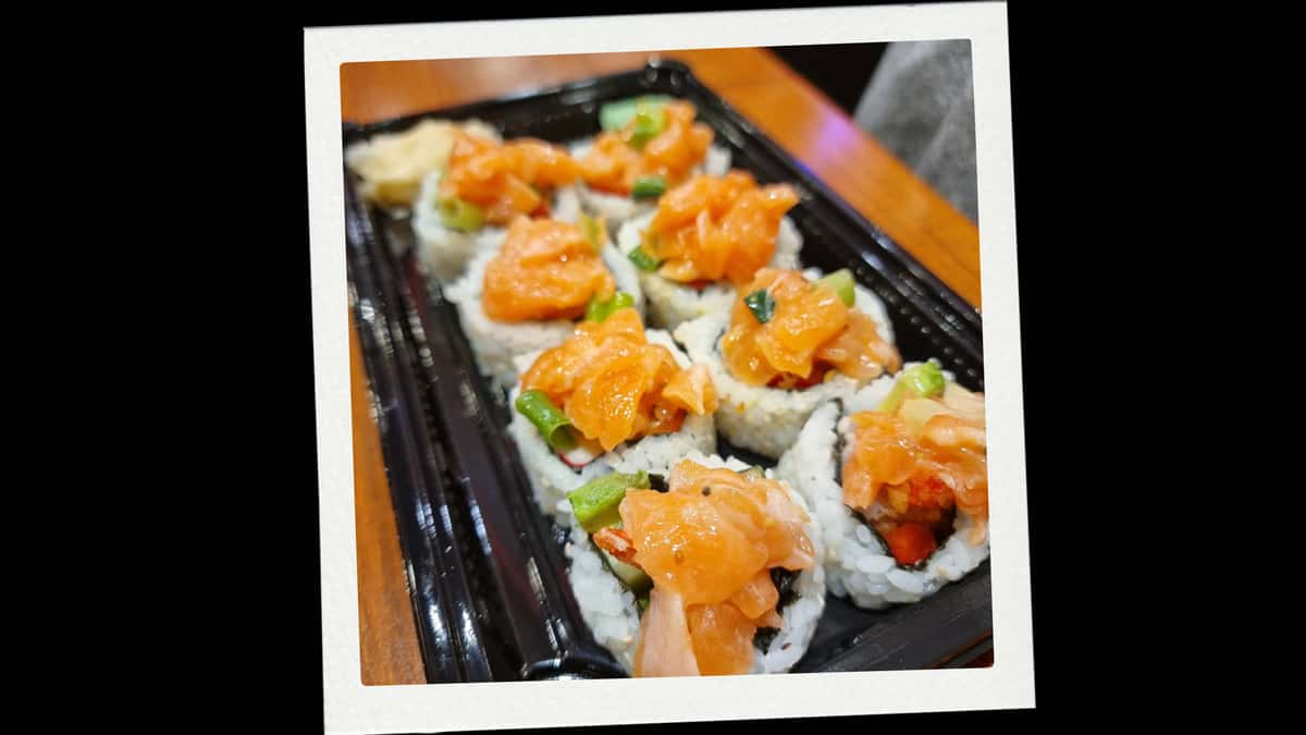 Salmon Unicorn Roll