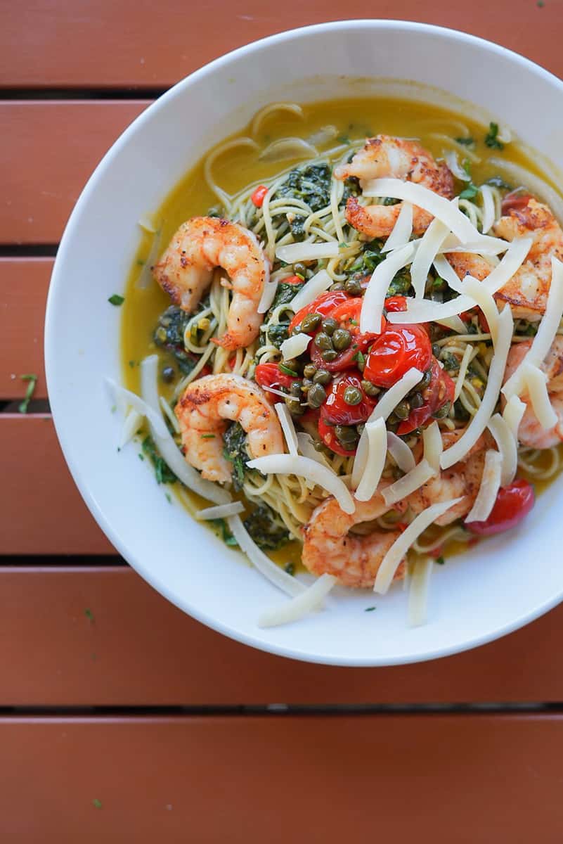 prawn dish