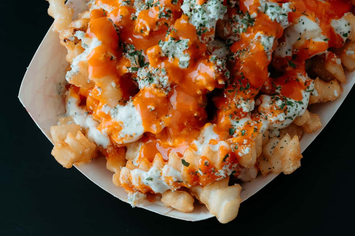 Buffalo Blue Cheese Fries