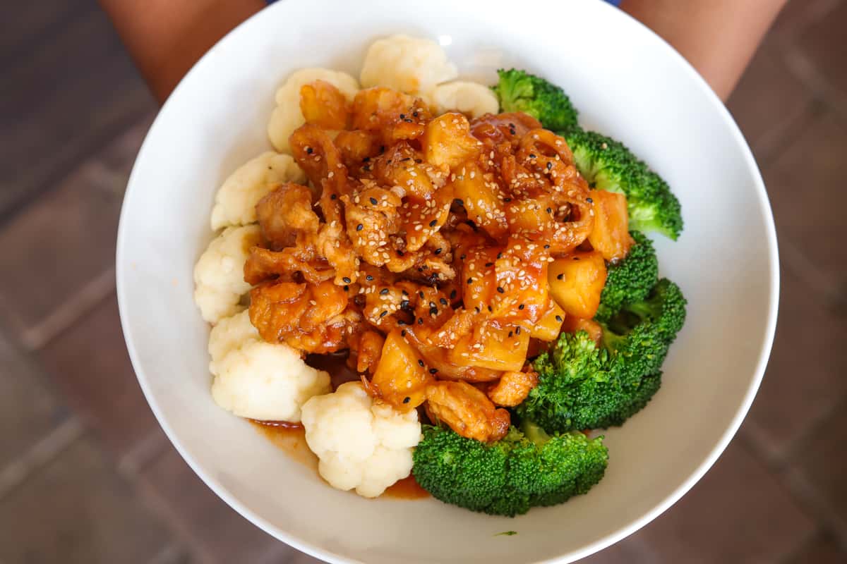 Bowl of food