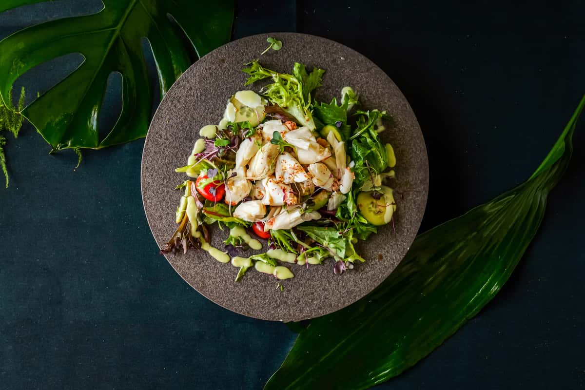 Lumb crab salad