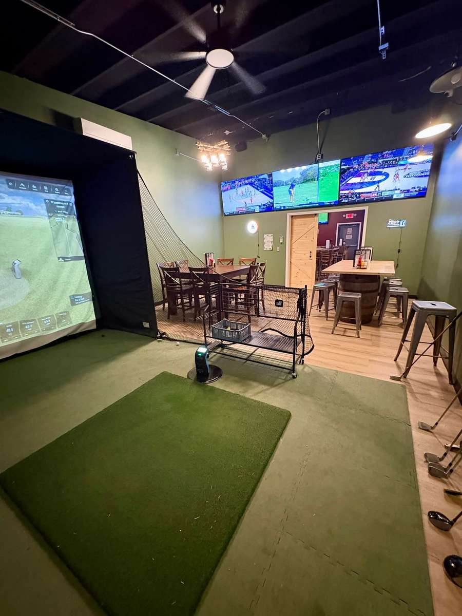 BYOC – Bring Your Own Clubs! 🏌️‍♀️
Swing into comfort and fun at Gator Zone Sports Bar & Grille in Murrells Inlet! 🎯 Reserve our Golf Simulator and play world-famous courses like Pebble Beach, St. Andrews, and more — all from our private, air-conditioned room.

💰 $30/hour flat
👥 Up to 8 players at once and room holds up to 16 people total

Perfect for casual rounds, group hangouts, or your next friendly tournament! 📞 Call or book online today!

Gator Zone Sports Bar & Grille
📍 3453 US-17 Business, Murrells Inlet, SC 29576
📱 843-651-4964 
📧 Info@GatorZoneMurrellsInlet.com
GatorZoneMurrellsInlet.com