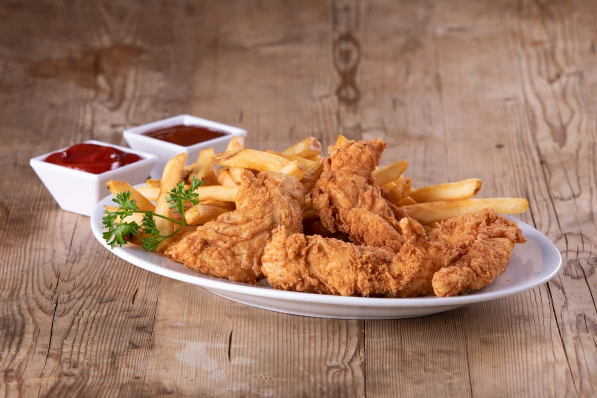 Chicken Tender Dinner - Menu - Kings Family Restaurant