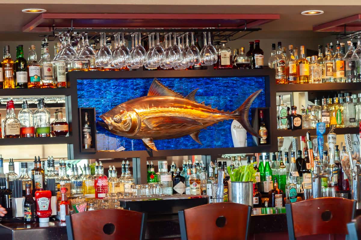 Bar area