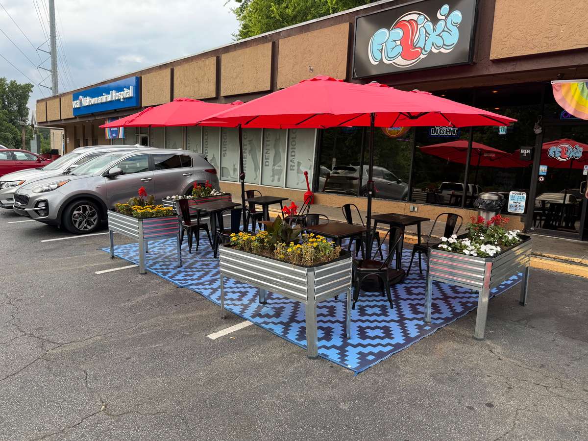 Felix's Atlanta Patio Ansley Square Gay Bar