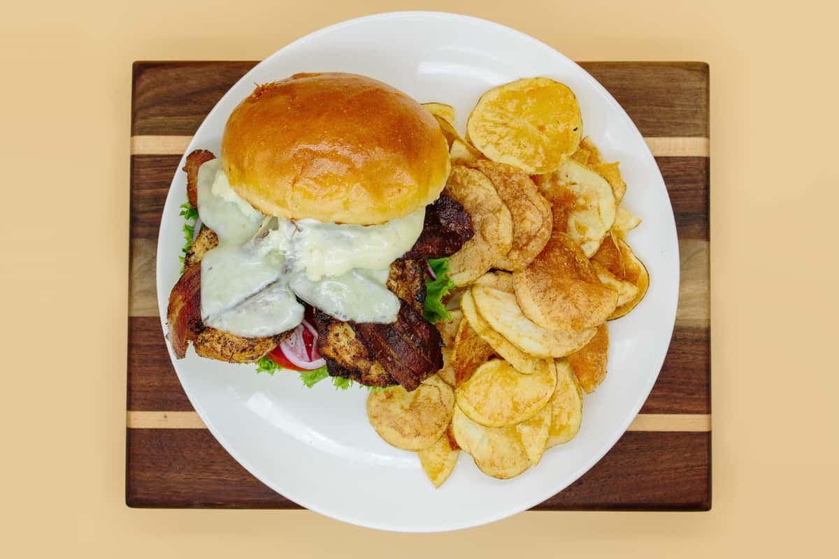blackened chicken sandwich