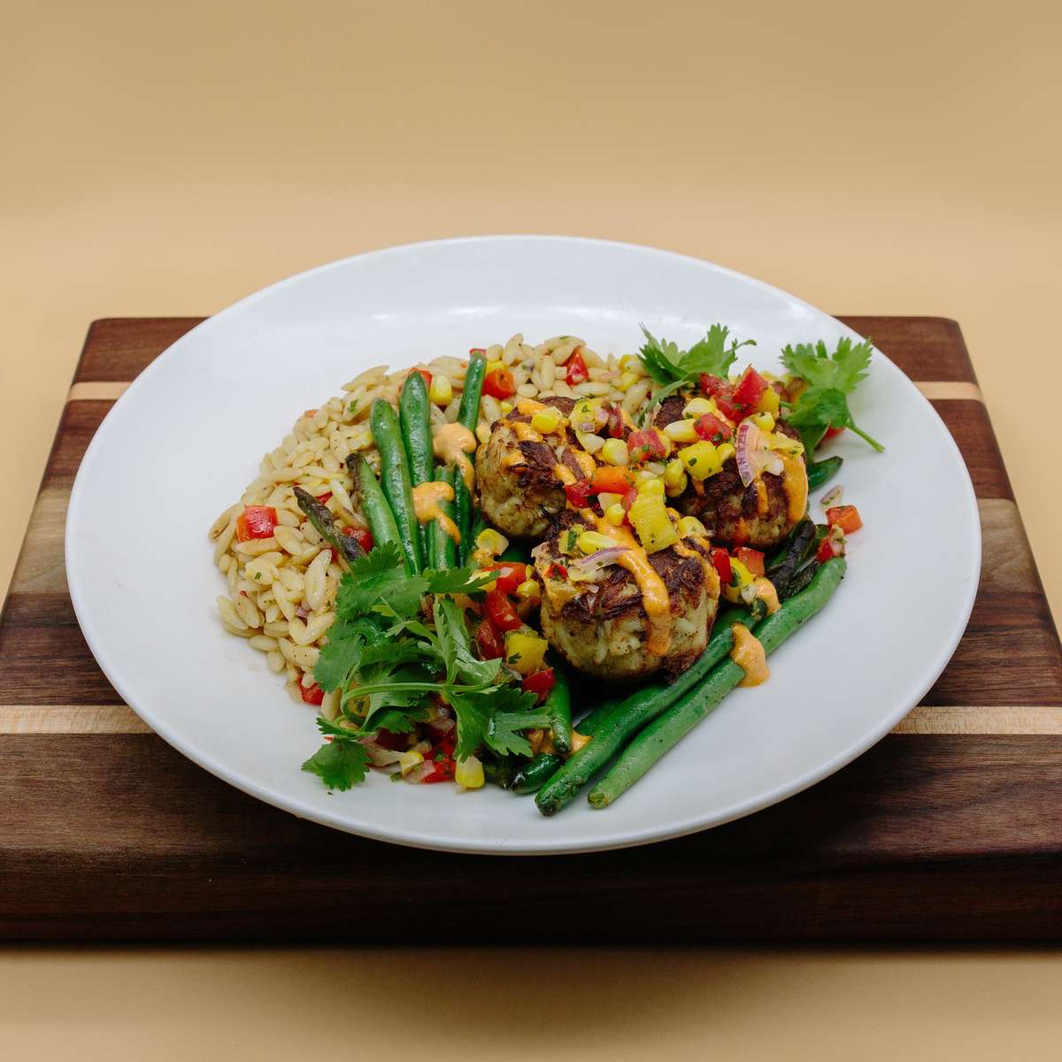 Maryland style crab cakes