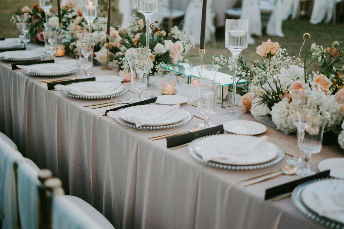 Wedding room area