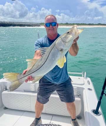 Mike with grouper
