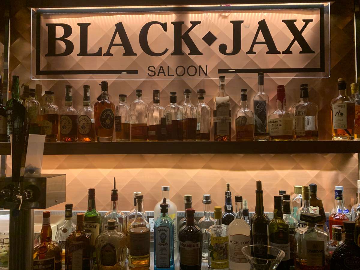 Photo of bar at Black Jack Saloon