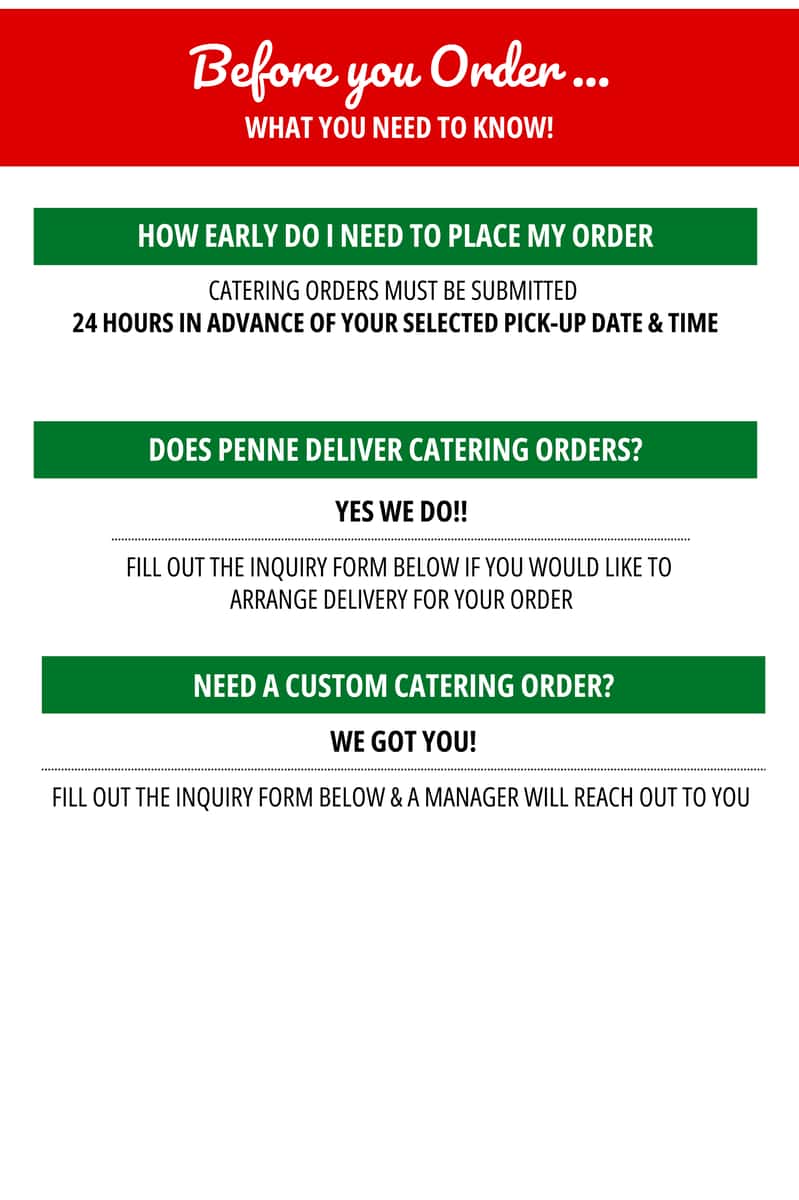 Before You Order