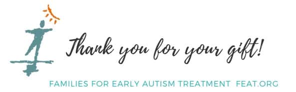 Thank you letter from F E A T
