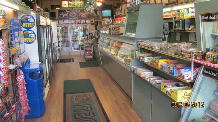 view inside greenway deli