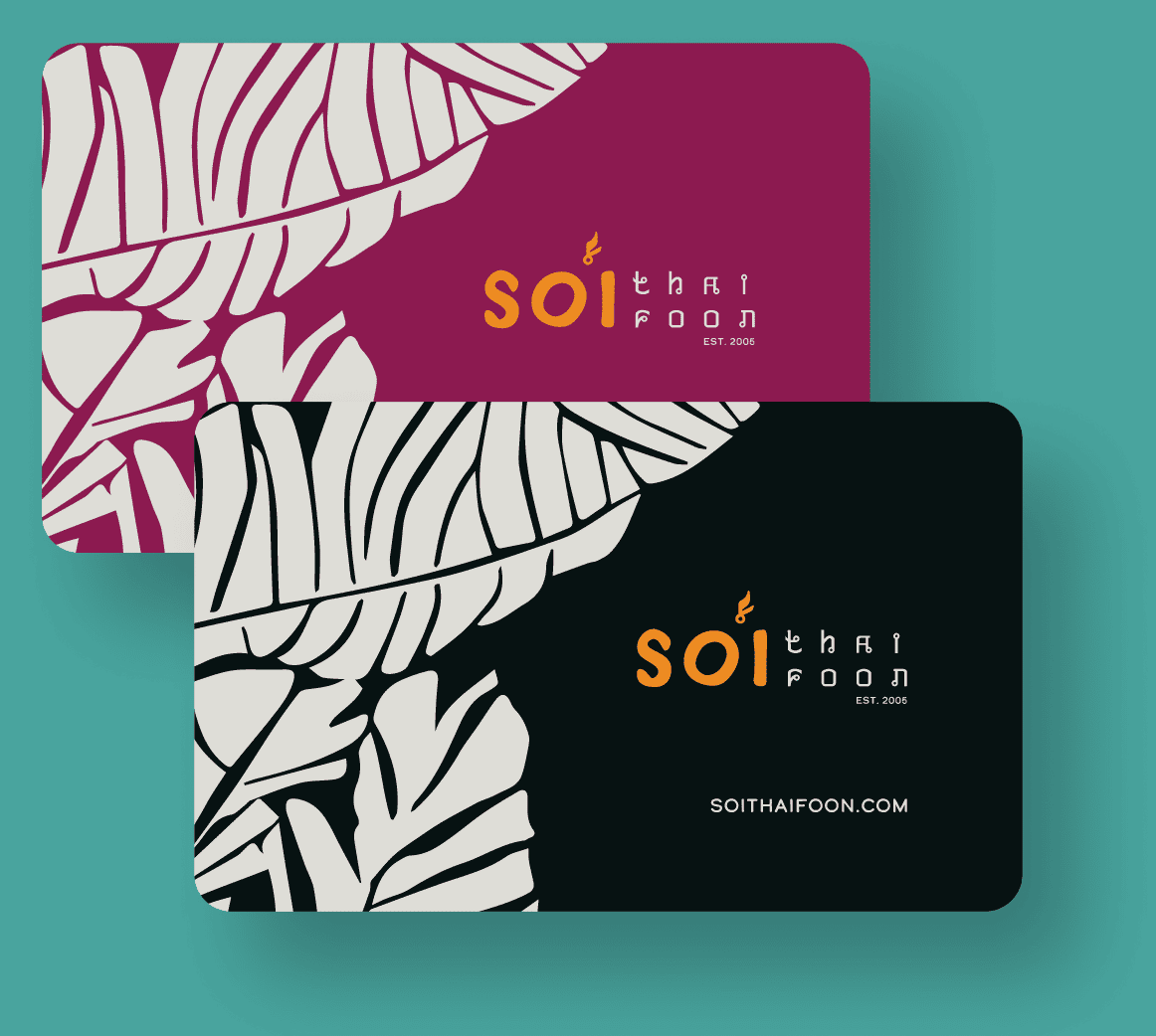 Soi Thaifoon gift cards