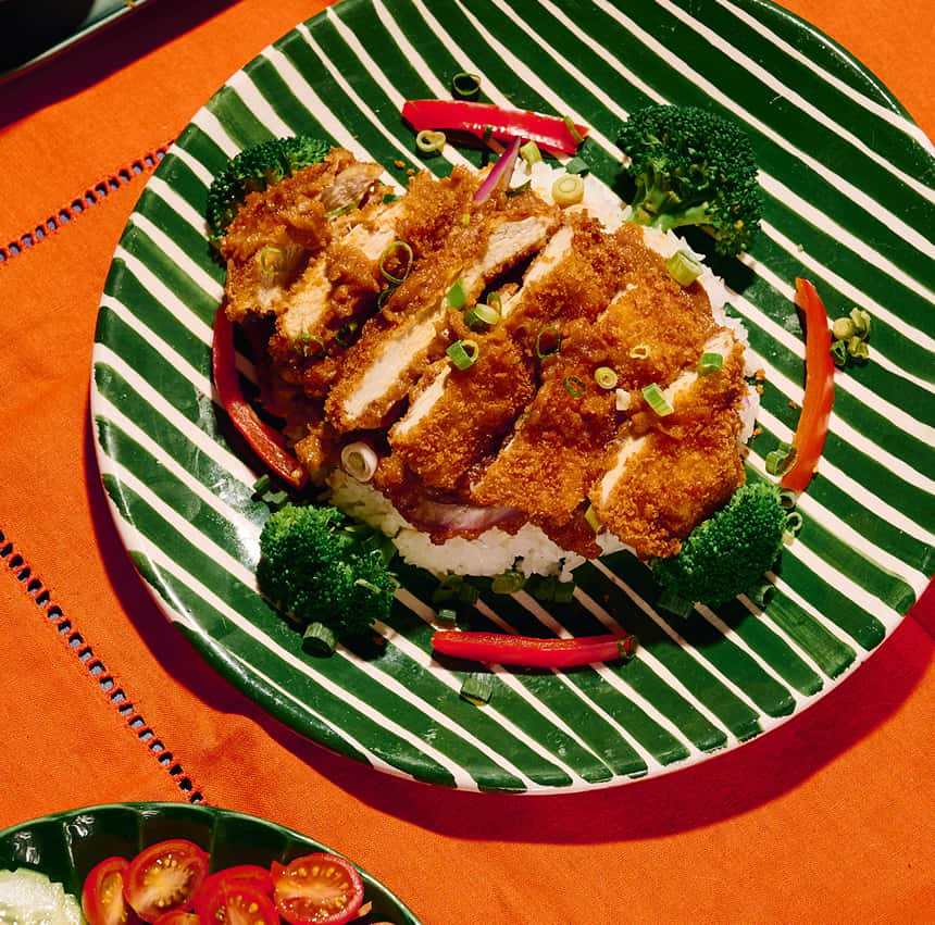 Fried chicken cutlet