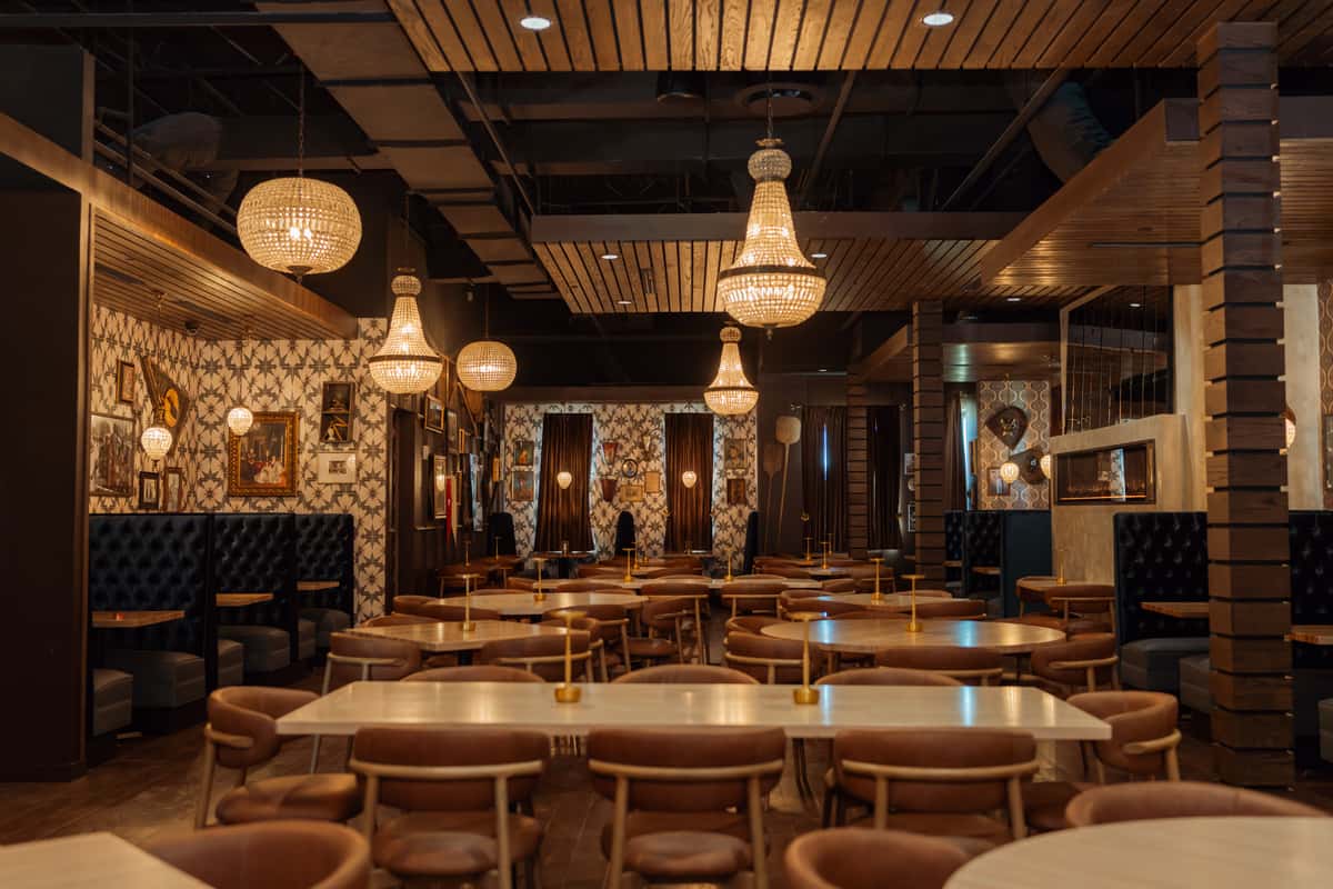 main dining area